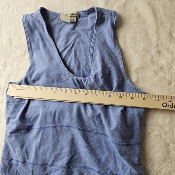 Royal Robbin’s Womans Small Blue Bra Top Tank Sleeveless No Padding - Picture 1 of 6